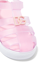 Kids DG Logo Jelly Sandals